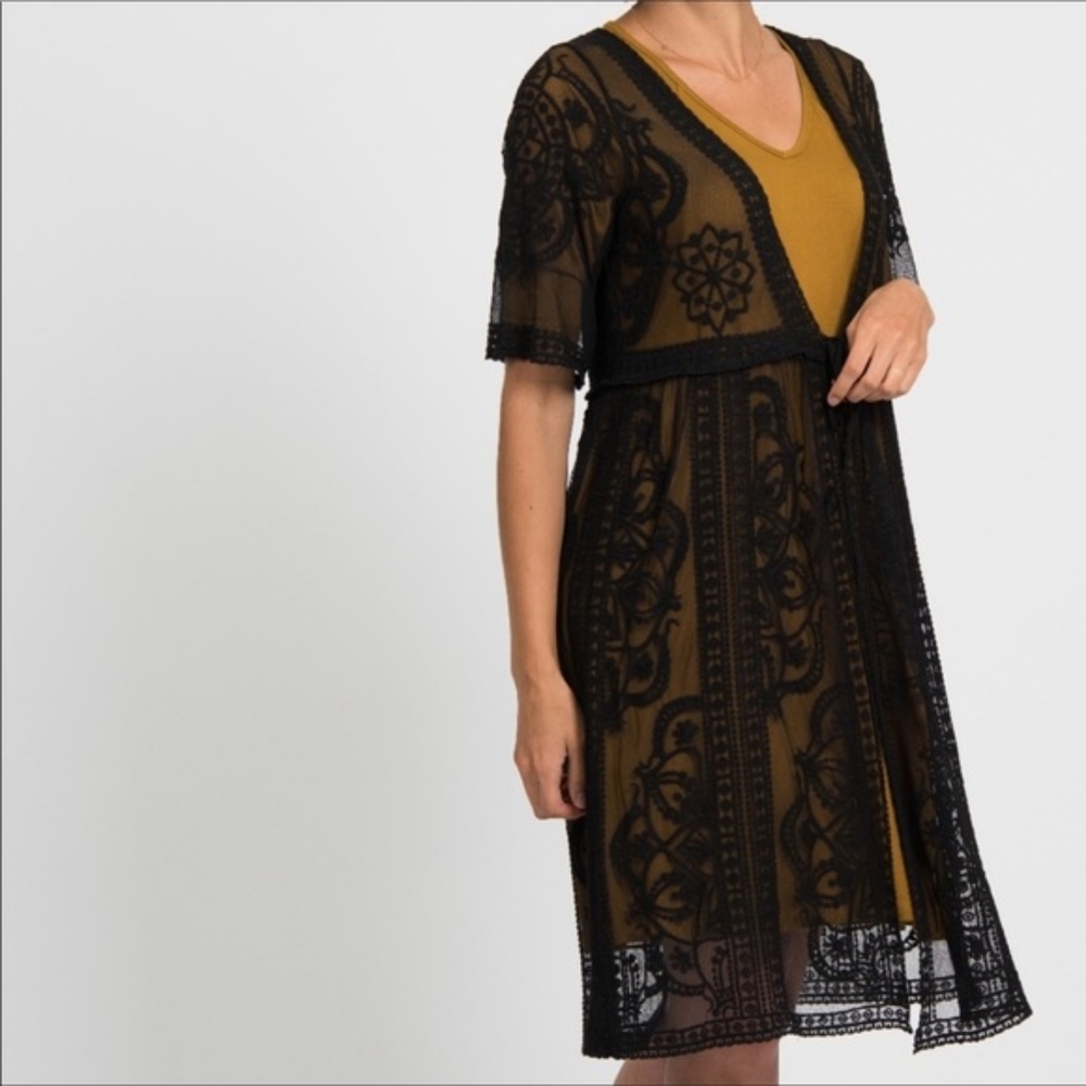 A&D Vintage Lace Duster NWOT